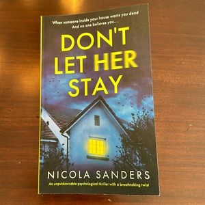 Don’t let her stay book by Nicola Sanders